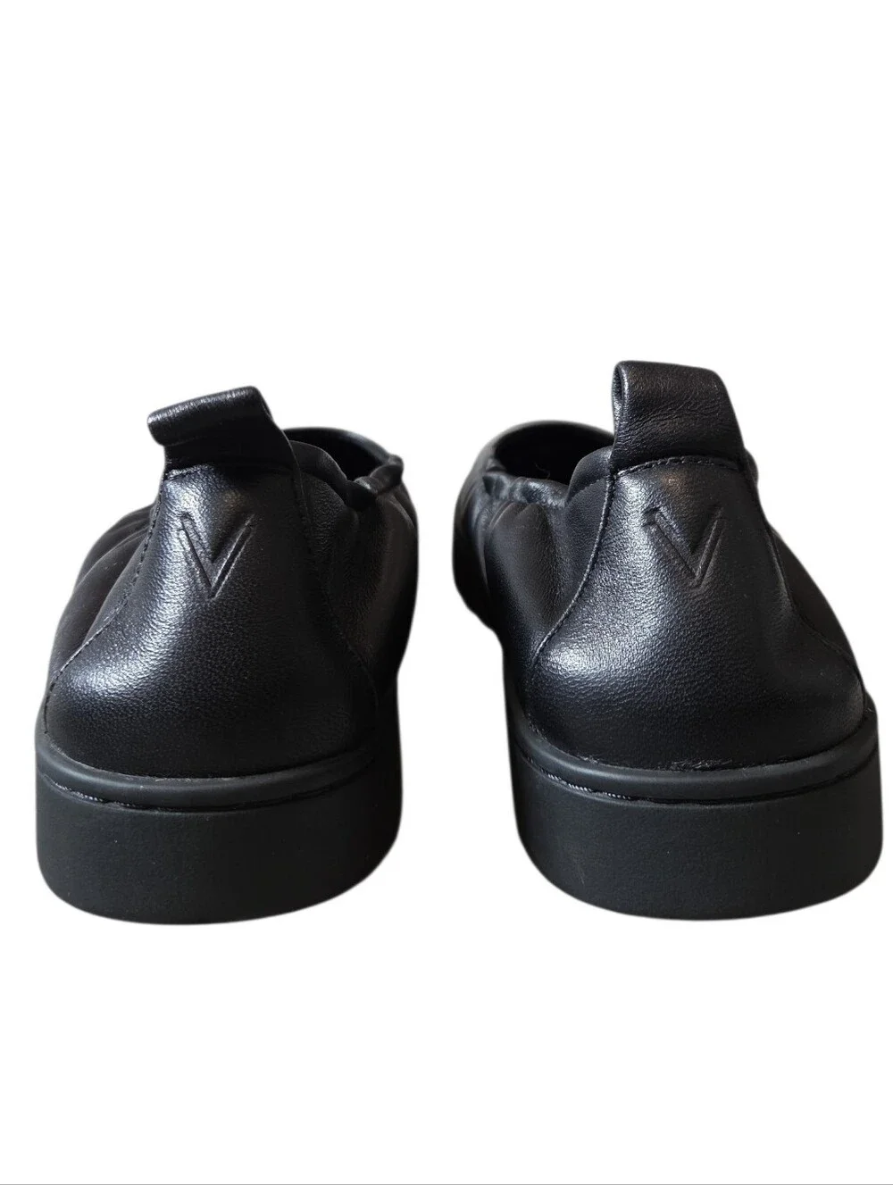 Vionic Uptown Ballet Black Slip On Leather Shoes 9 - Picture 5 of 10